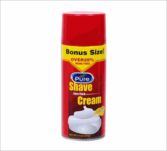 Shaving Cream 12oz Regular Lemon – Smooth Glide Refreshing Scent