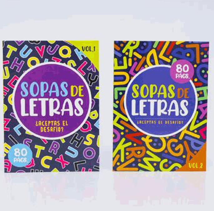 Spanish Find a Word Puzzle Book – 80 Pages