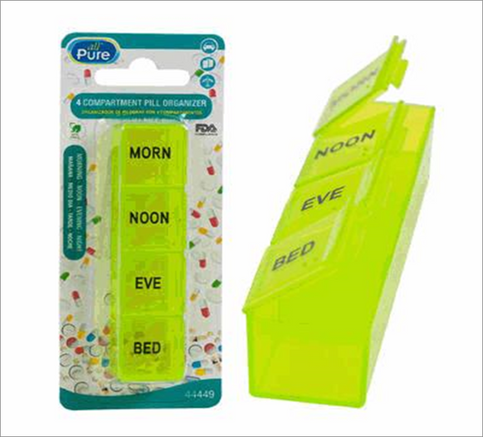 10-Inch Pill Case Organizer Box
