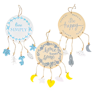 Dreamcatcher Hanging Décor 13.4-Inch Boho Wall Decoration