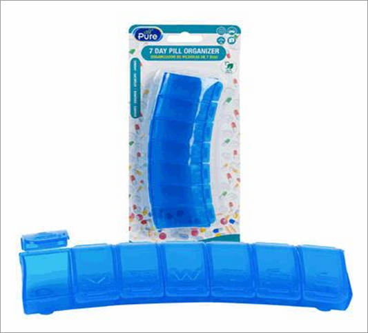 15-Inch Weekly Pill Case Organizer