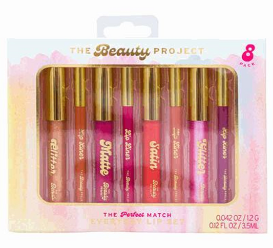 Liquid Artwork Lipstick 8pc Set – Vibrant Long-Lasting Shades