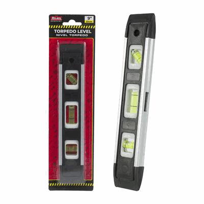 LEVEL,9" TORPEDO BLACK