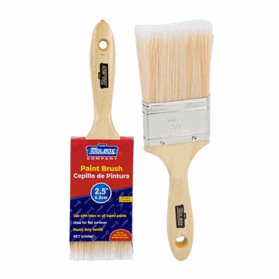 PAINT BRUSH,2.5" WOOD HANDLE