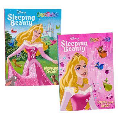 CLRN'G BOOK,64pgSLEEPING BEAUT