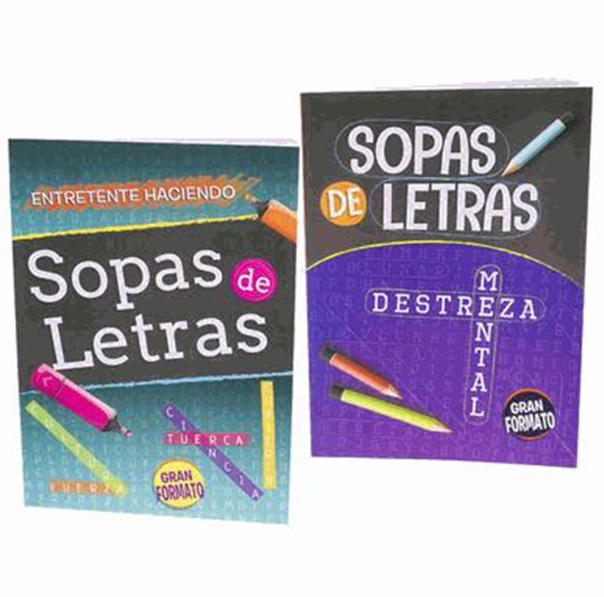 Spanish Find-a-Word Puzzle Book 80pg – Fun Educational Activity