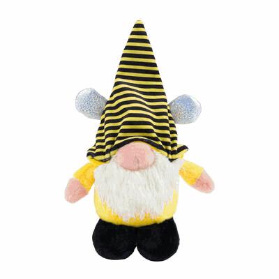 PLUSH,7.5"BEE  GNOME