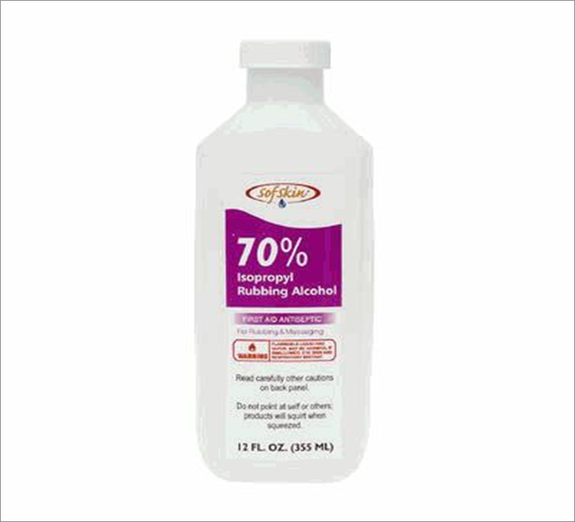 12oz 70% Isopropyl Rubbing Alcohol – Antiseptic Solution