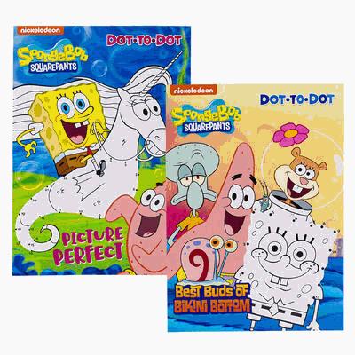 CLRN'G BOOK,64pg SPONGEBOB 2AS
