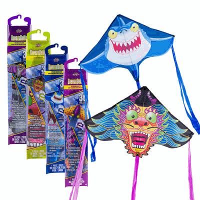 KITE,30"BREEZE DELTA AST