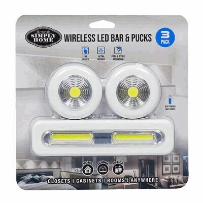 LED LIGHT,3PK BAR/PUCKS OP