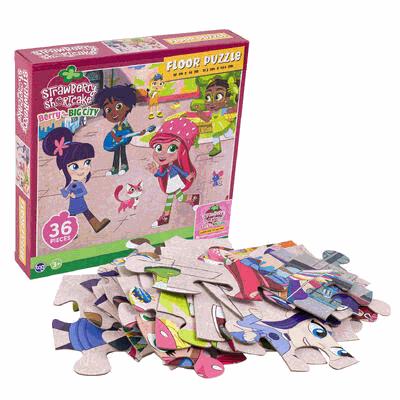 FLOOR PUZZLE,36pcSTRAWBERRY SH