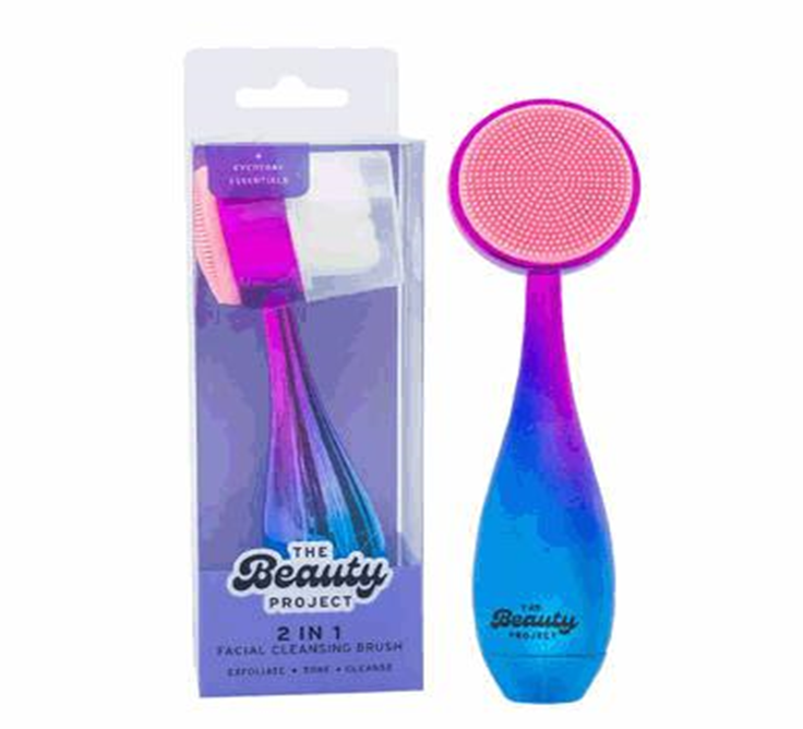 Facial Scrubber Cleansing Brush – Soft Silicone Face Tool