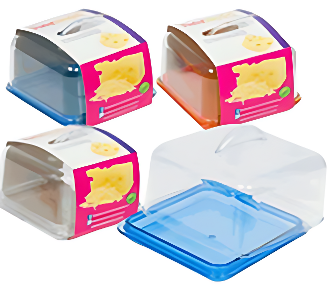 BUTTER/CHEESE SAVER,PLST 3ASST