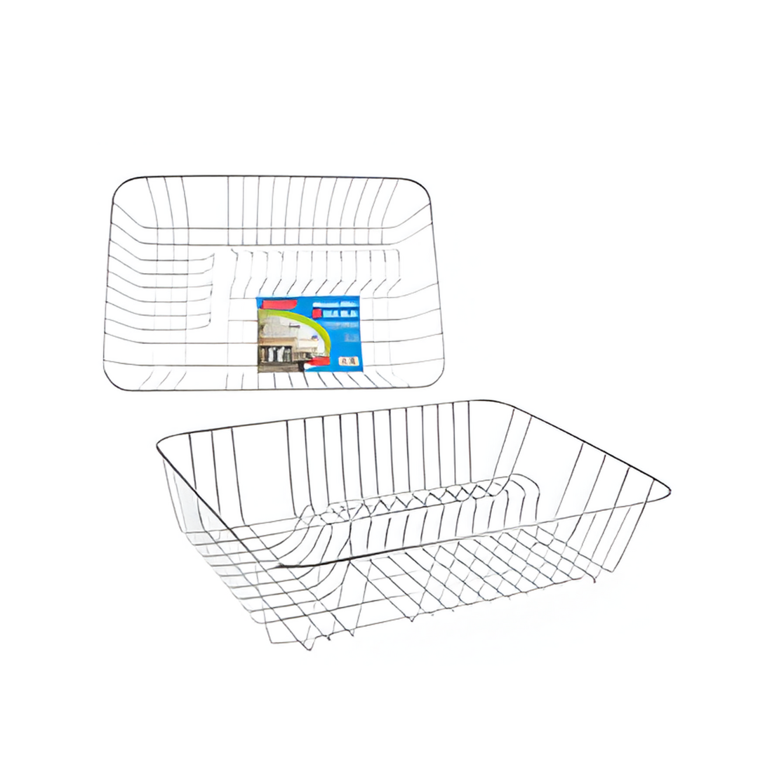 DISH RACK,17" CHROME