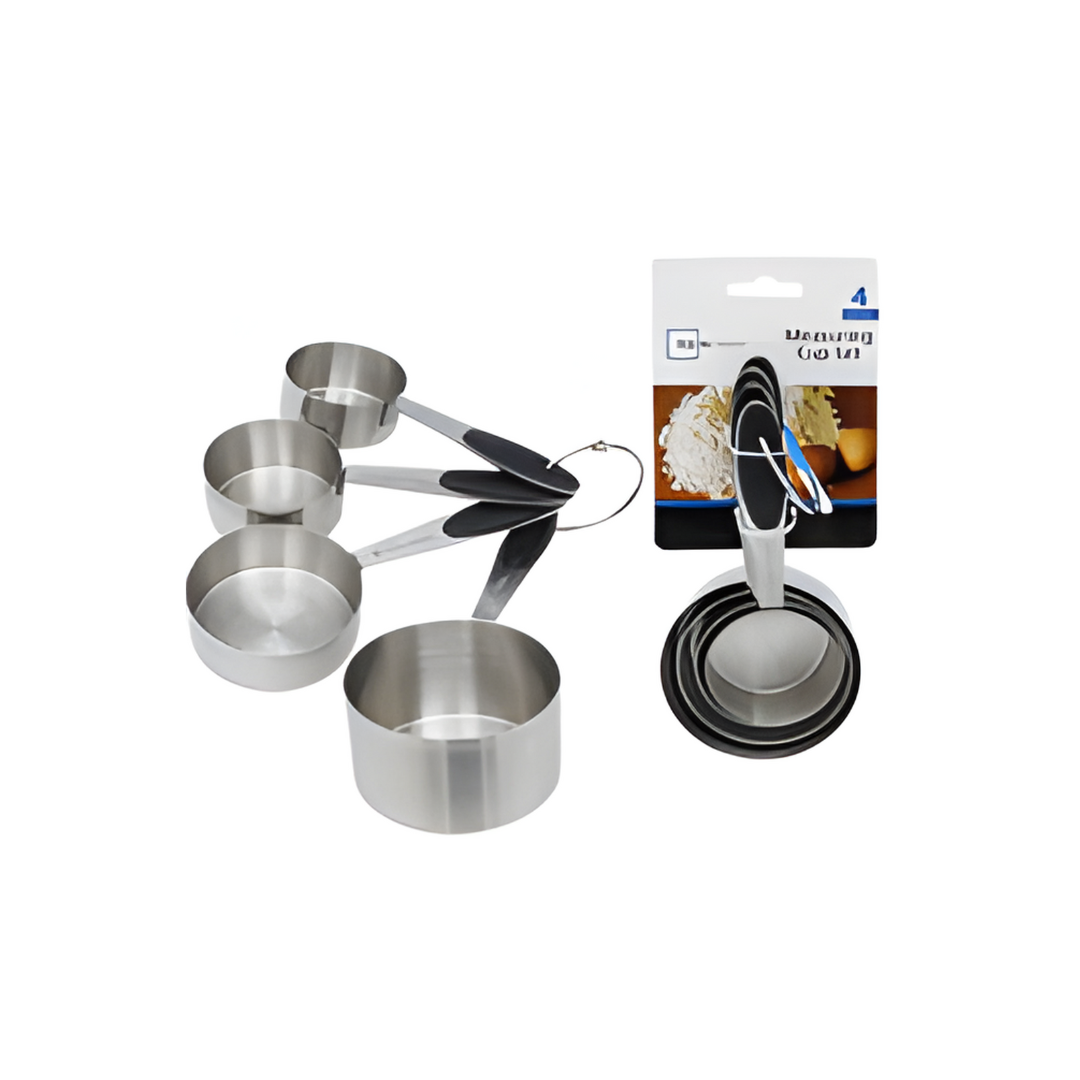 MEASURING CUP SET,S.S.,4PC SET