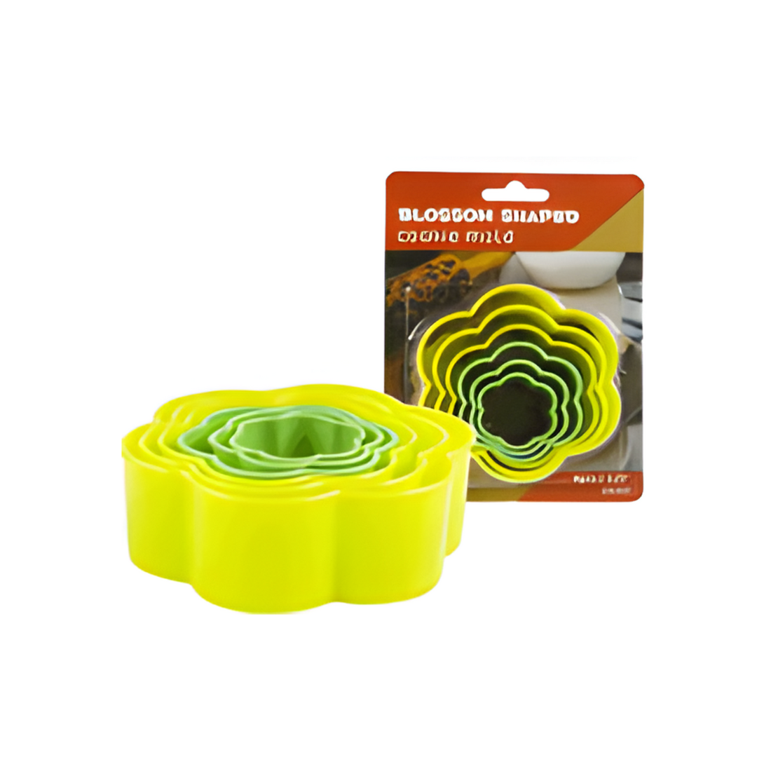 COOKIE MOLD, 6pc PLUM BLOSSOM