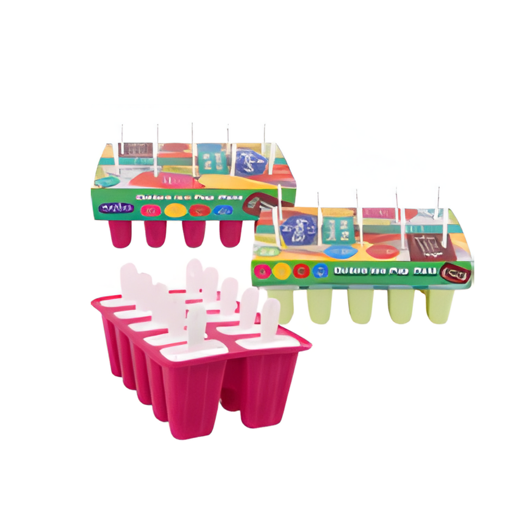 ICE POP MAKER MOLD,10pc SILICO