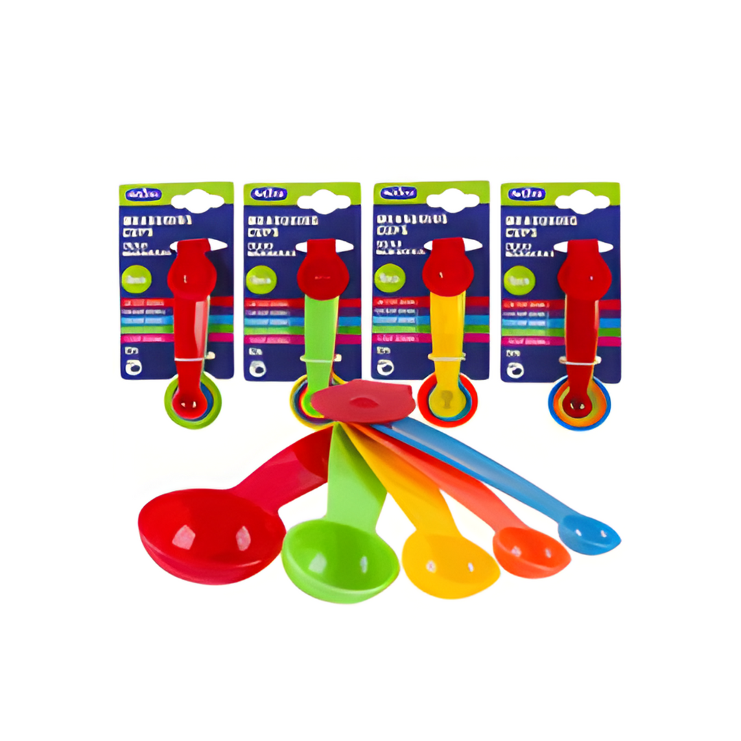 MEASURING SPOON SET,5pcAST CLR