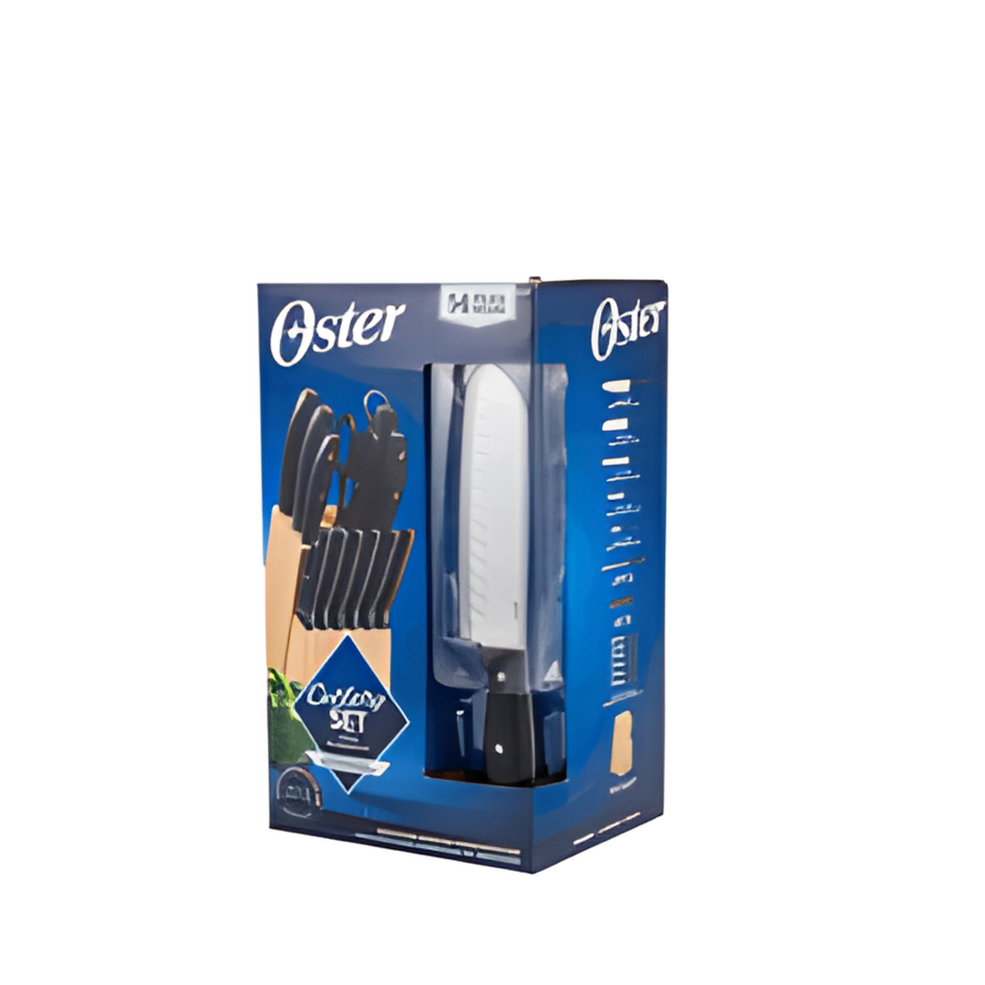 CUTLERY SET,14pcw/WOOD BLOCK