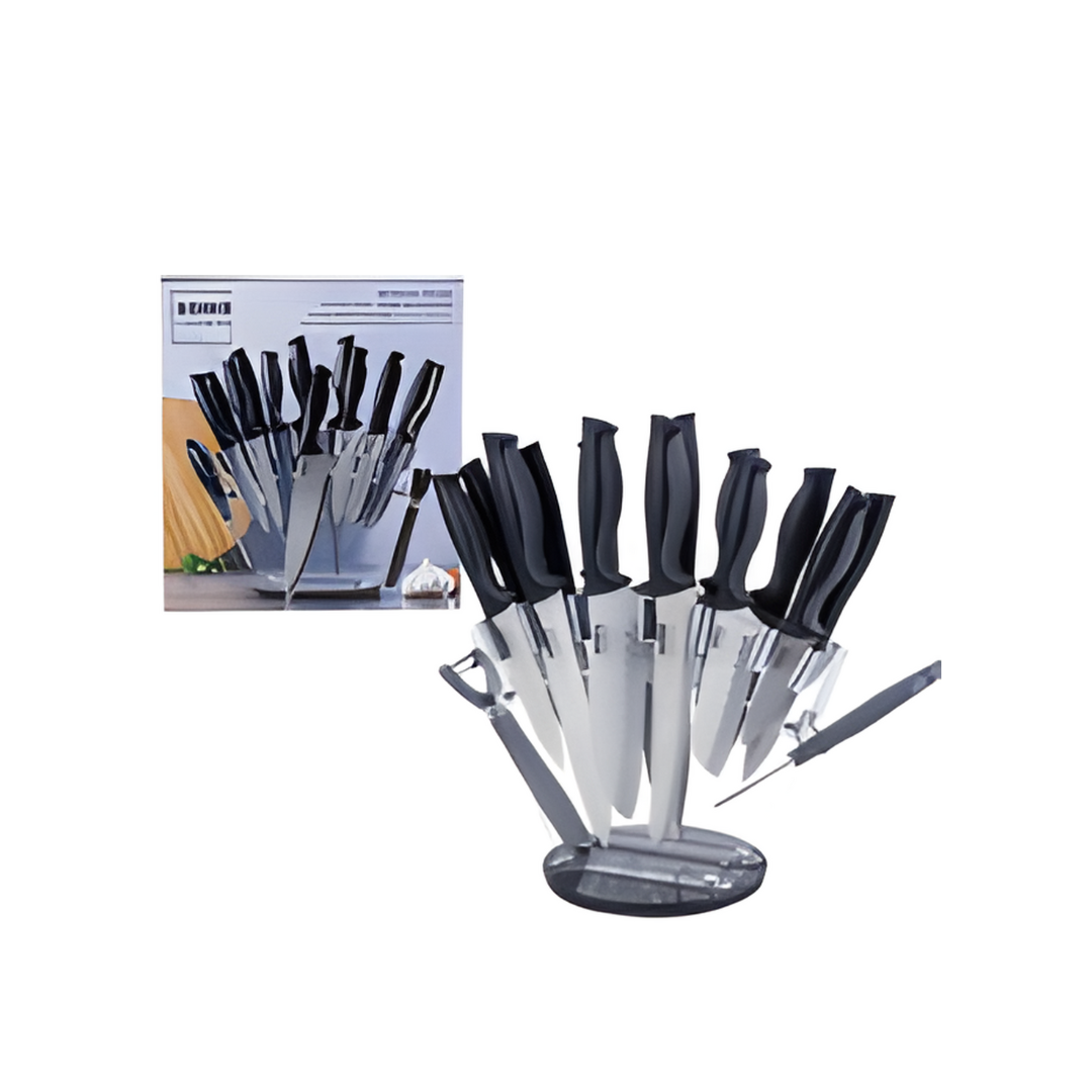 CUTLERY SET,16pc S.S. ACRYLIC