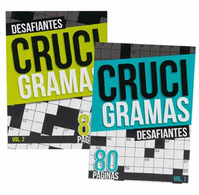 Spanish Crossword Puzzle Book – 80 Pages, Edition