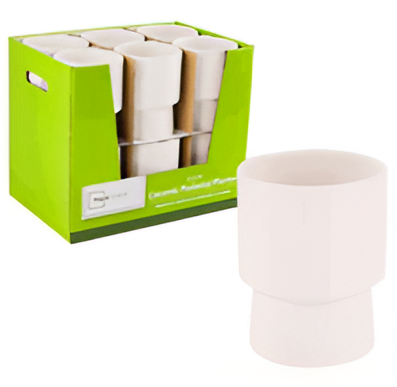 Ceramic Planter 6.6-Inch Decorative Plant Pot