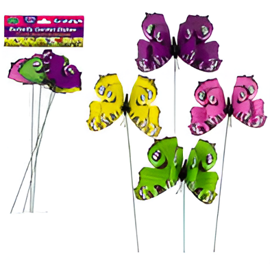 Garden Stake Decor 9.8-Inch Butterfly Accent