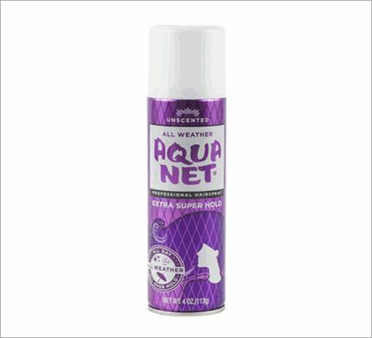 Aqua Net Super Hold Hair Spray 4oz – Long-Lasting Volume Control