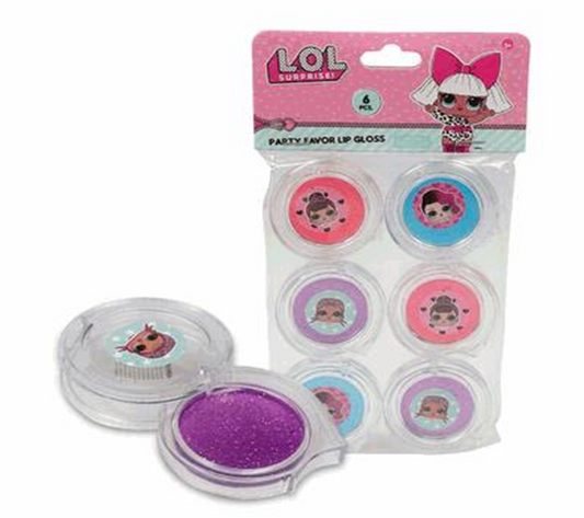 LOL Surprise Lip Balm 6-Pack – Assorted Flavors