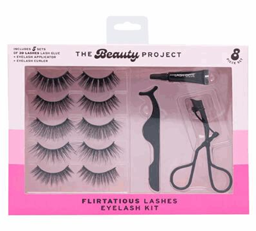 Eyelash 8pc Set – Natural & Full Volume Lashes