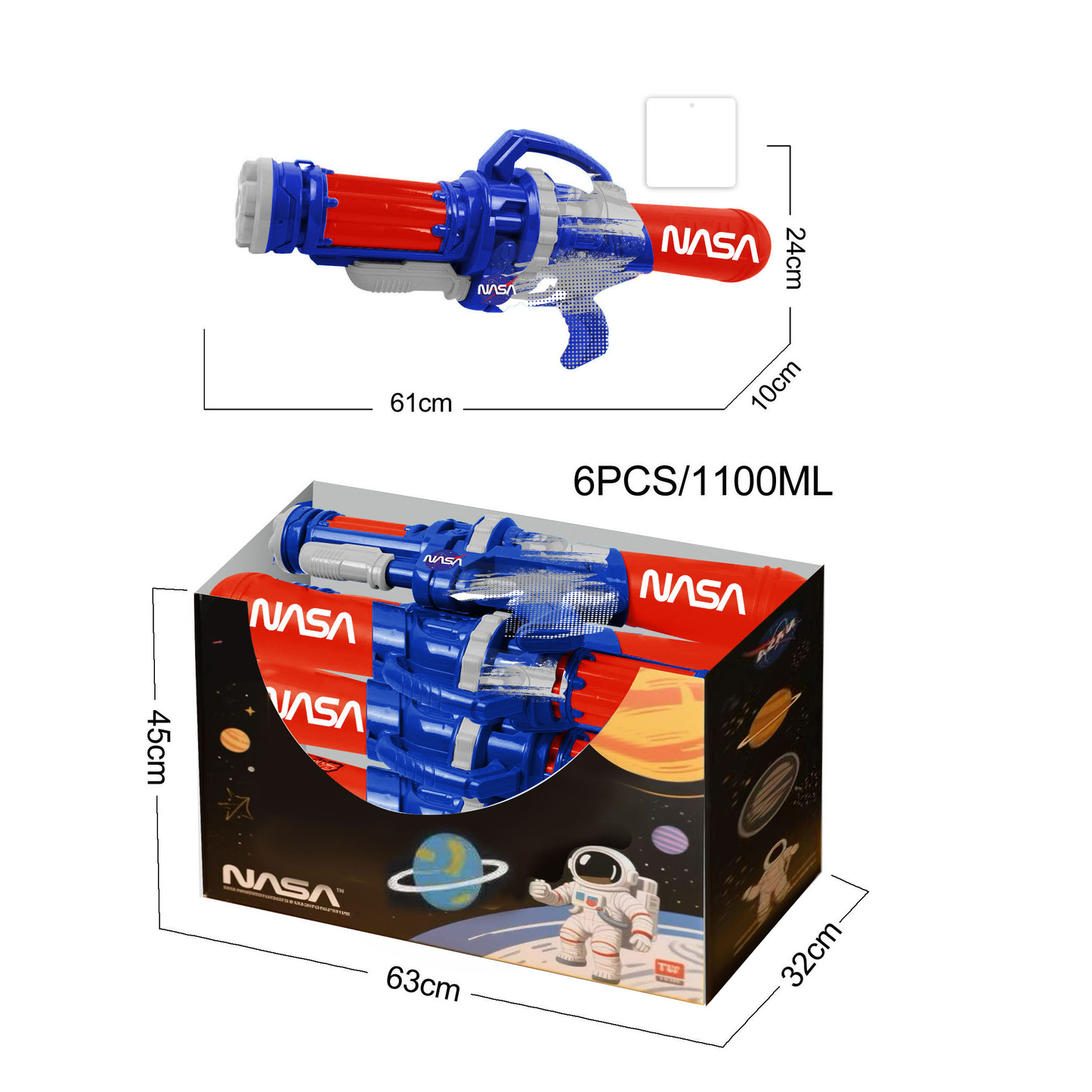 NASA TURBO 3000 HIGH-POWER WATER BLASTER