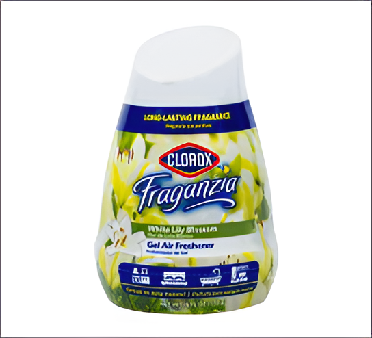 Clorox Fraganzia 6oz Gel Air Freshener – Long-Lasting Odor Eliminator for Home & Office