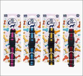 Small Dog Collar – 4 Assorted Colors