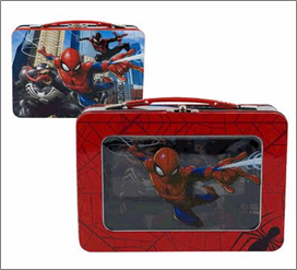 Lunch Box XL 3D Window – Spiderman Design