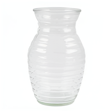 Clear Glass Vase 7.5-Inch