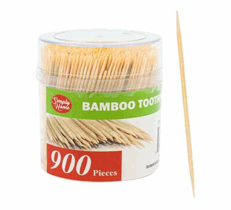 900 Count Bamboo Toothpicks – Natural Eco-Friendly