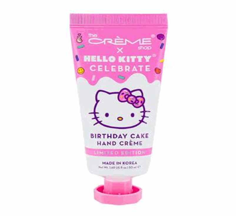 Hello Kitty Celebration Hand Creme 50ml – Moisturizing Lightly Scented