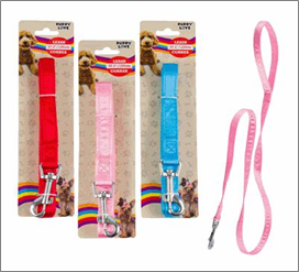 Dog Leash, 47" – 3 Assorted Colors