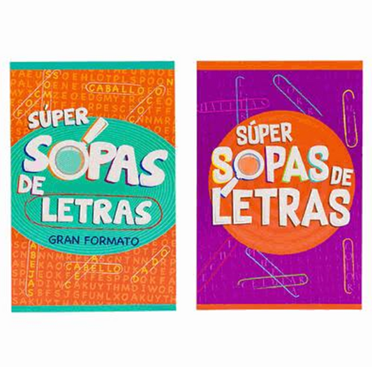 Spanish Puzzle Book – 128 Pages Large Print Digest Edition