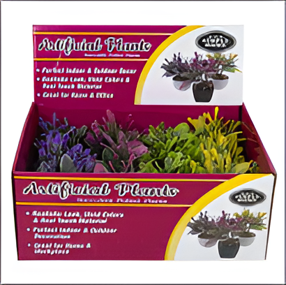 Ornamental Plant 6-Inch Realistic Decorative Greenery