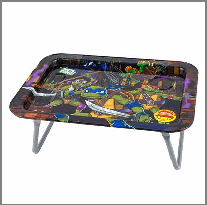 LAP TRAY DESK,17"L RECT TEENAGE MUTANT NINJA TURTLES
