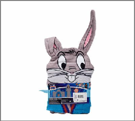 HOODED TOWEL,24x50"SPACEJAM TE