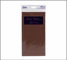 TISSUE PAPER,10sheet BROWN