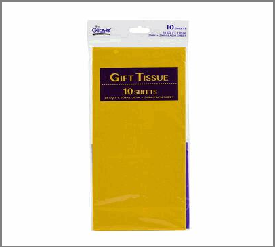 TISSUE PAPER,10sheet YELLOW