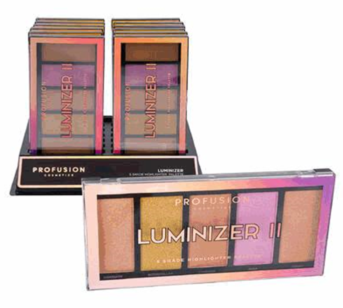 Makeup Luminizer Palette Glow Highlighter Palette for Radiant Skin