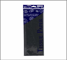 TISSUE PAPER,10sheet BLACK