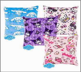 CLOUD PILLOW,13"SQR HK CHARACT