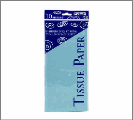 TISSUE PAPER,10sheet PASTEL BL