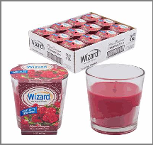 CANDLE,3oz WIZARD ROSE BOUQUET